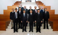 天津大學(xué)校長鐘登華會見天津大學(xué)管理與經(jīng)濟學(xué)科國際顧問委員會委員