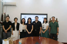 中國石油大學(xué)（北京）MBA中心馬主任一行訪問中財(cái)MBA