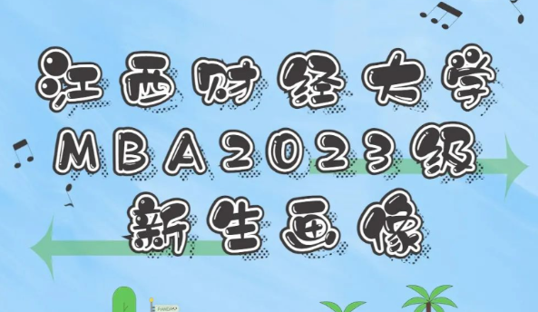 江西財(cái)經(jīng)大學(xué)2023級MBA新生大數(shù)據(jù)來啦！