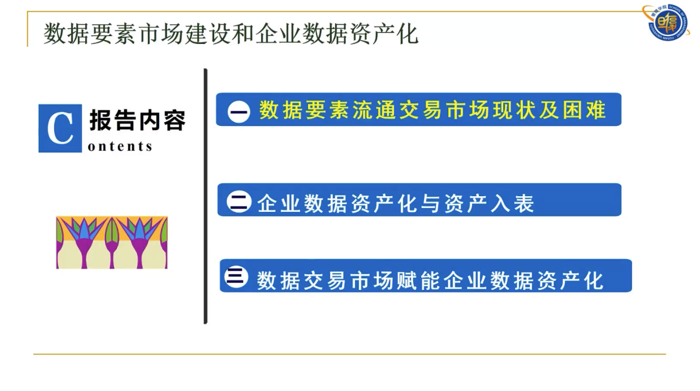 南京大學(xué)MBA講座回顧 | 數(shù)據(jù)要素市場(chǎng)建設(shè)與企業(yè)數(shù)據(jù)資產(chǎn)化