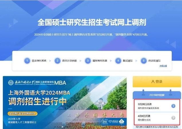 上外-里昂MBA雙學位項目接受調(diào)劑申請通知 | 研招網(wǎng)調(diào)劑系統(tǒng)4月8日開通